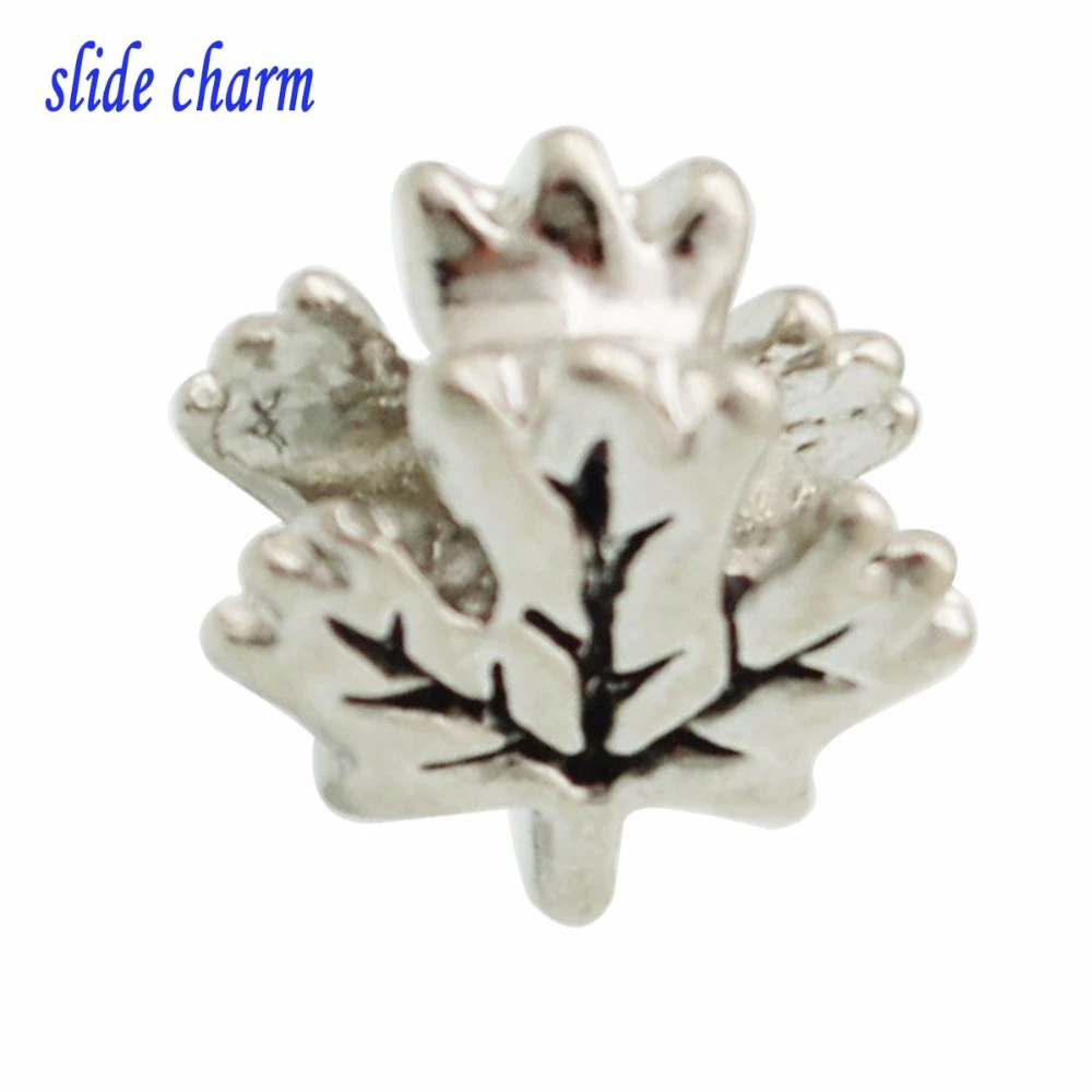 Abalorios de hoja de arce para pulsera abalorios planta en blanco y negro, Gratis|fit pandora bracelet|beads fit pandorabeads fit AliExpress