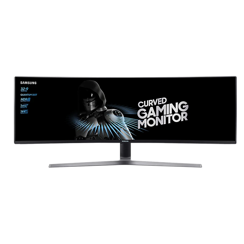 

Samsung C49HG90DMU, 124,5 cm (49"), 3840 x 1080 Pixeles, QLED, LED, 1 ms, Negro