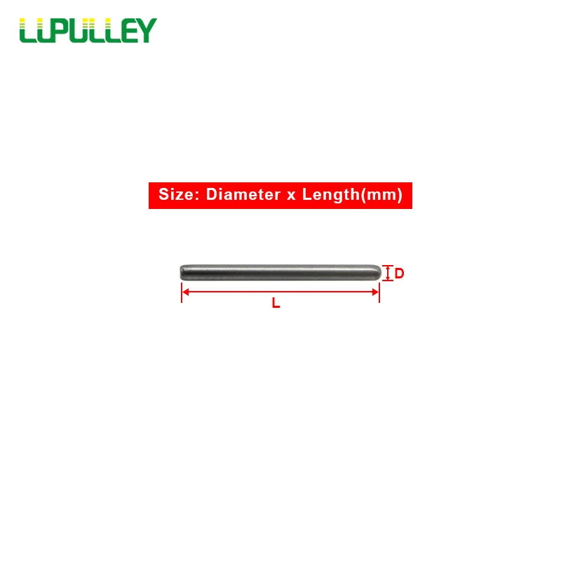 Cylindrical Pins Dowel Pin 50pcs/lot Length 15.8mm Dia. 0.8mm/1mm/1.2mm/1.4mm/1.5mm/1.65mm Metal Fasten Element cylindrical locating dowel pin