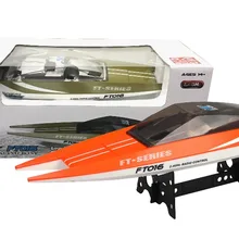 Новейший Feilun FT016 2,4 г 4CH Водонепроницаемый RC Лодка высокоскоростной гоночный пульт дистанционного управления летняя игрушка подарок для детей зеленый оранжевый