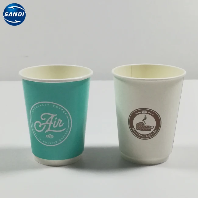 

Cheap custom disposable coffee printed paper cup with LOGO