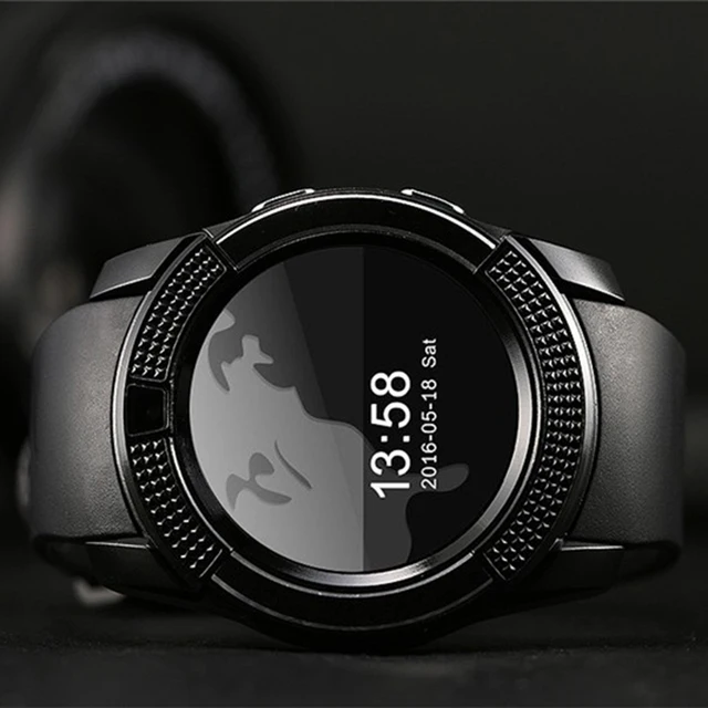 V8 Bluetooth smart uhr sportuhr uhr unterstützung MP3 SIM