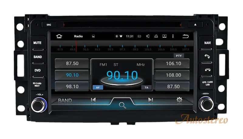 Perfect Android 9.0 Car DVD Player GPS navigation For HUMMER H3 2006-2009 SATNAV Auto radio tape recorder autostereo headunit multimedia 12