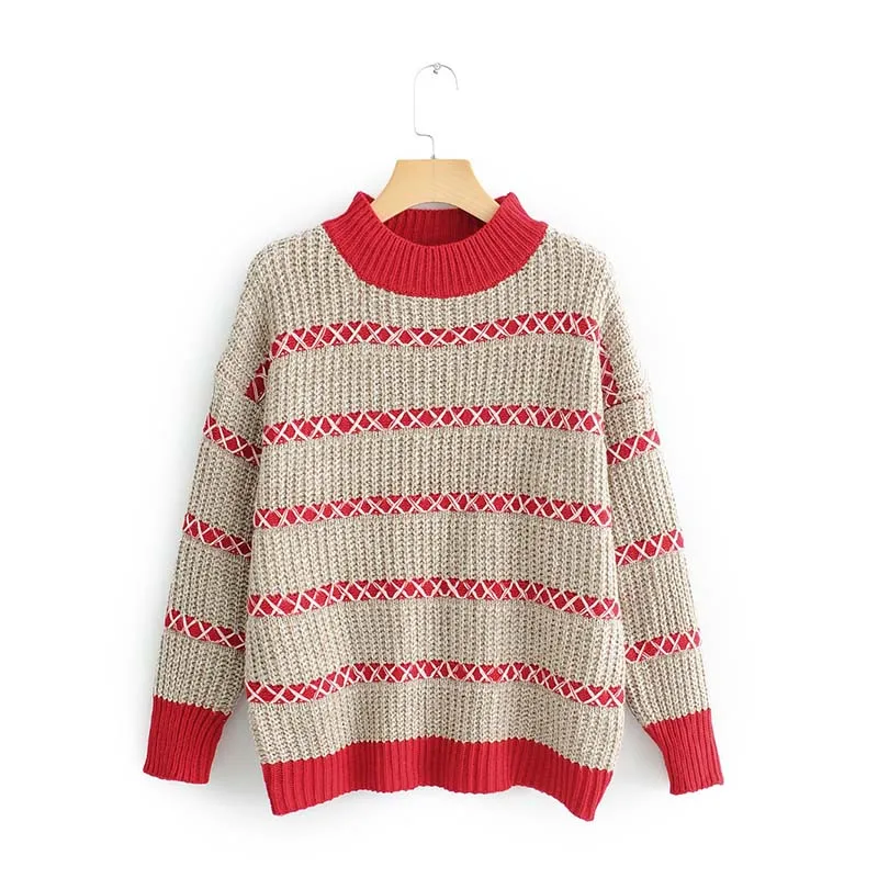 JXYSY 2019 feminino sweater england style BTS o neck