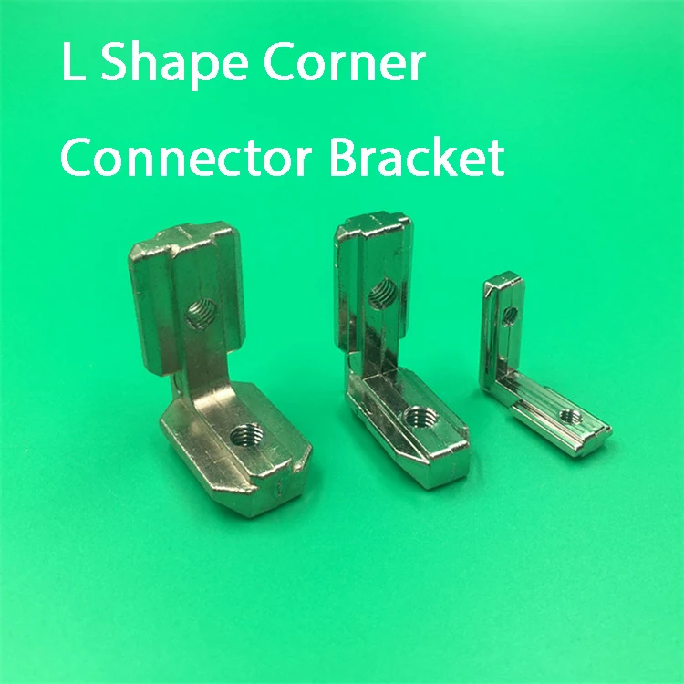 

20pcs L shape T Slot Inside Interior Corner Connector Joint Brackets with M4 Screws for 2020 Series Aluminum profile Accessories