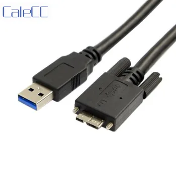 

USB 3.0 A type Cable Male to Micro USB 3.0 B Male with Mount Panel Screws for Hard Disk Mobile Phone