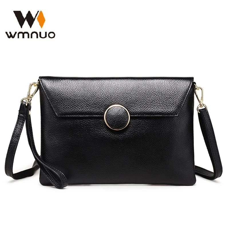 

Wmnuo Women Shoulder Bags High Quality Women bag Soft Cow Leather Large Capacity Evening Bag Handbags Fashion Crossbody Bags