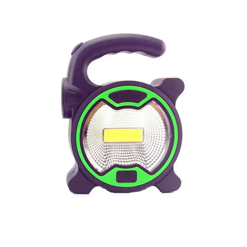  COB LED Portable Flood Light powerful led flashlight Outdoor Garden Work Spot Lamp laser pointer,use AA battery #3S20 (4)