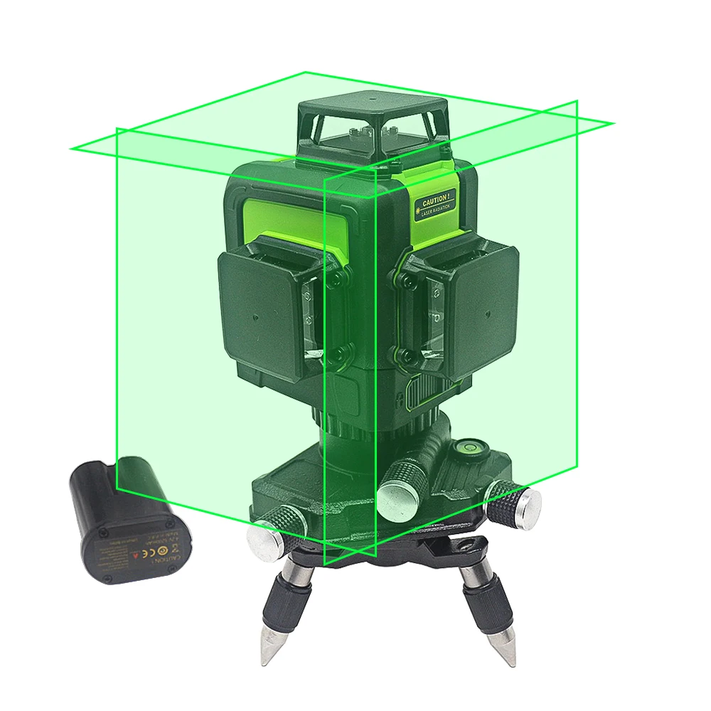 12 lines 3D Laser Level Self-Leveling 360 Horizontal And Vertical Cross Line Laser With Pulse Mode