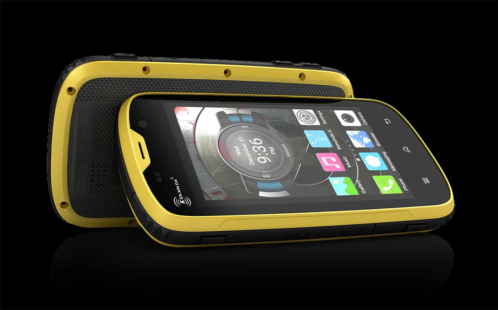 Ударопрочный IP68 прочный Android водонепроницаемый телефон мобильный kenxinda W5