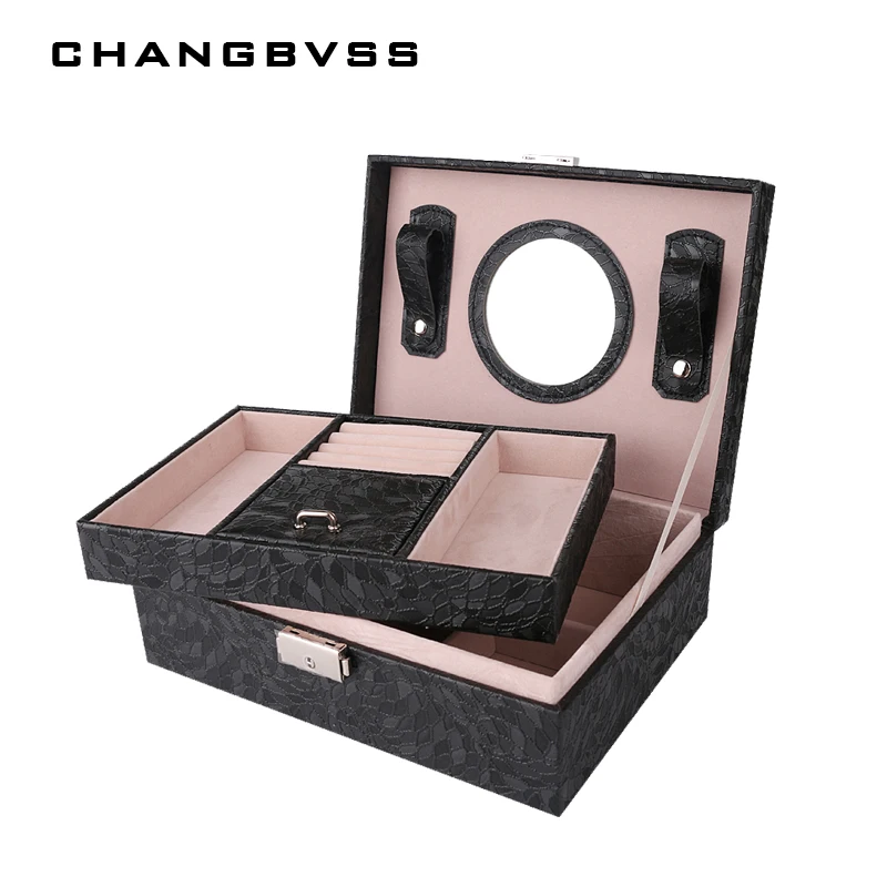 Nueva caja de joyería de almacenamiento de maquillaje, cajas de almacenamiento para decoración del hogar, caixas de armazenamento organizador, caja de almacenamiento Nueva caja de joyería de almacenamiento de maquillaje, cajas de almacenamiento para decoración del hogar, caixas de armazenamento organizador, caja de almacenamiento