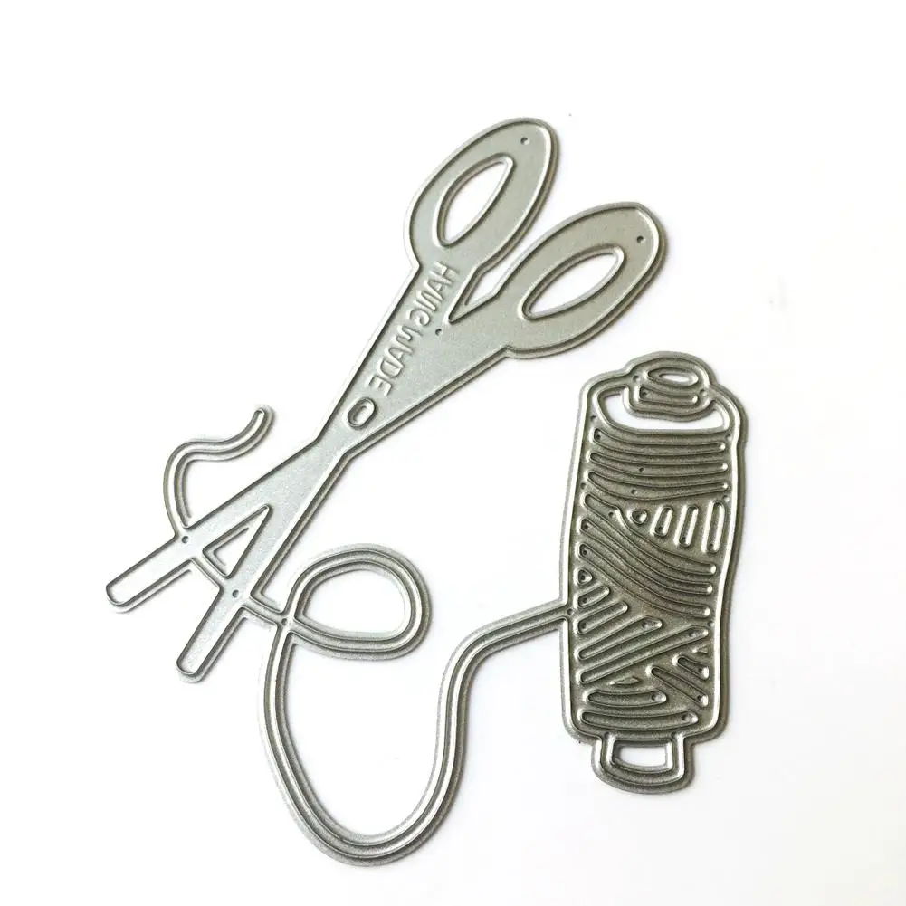 Scissors sewing Metal Cutting Dies Stencil for DIY Scrapbooking Photo