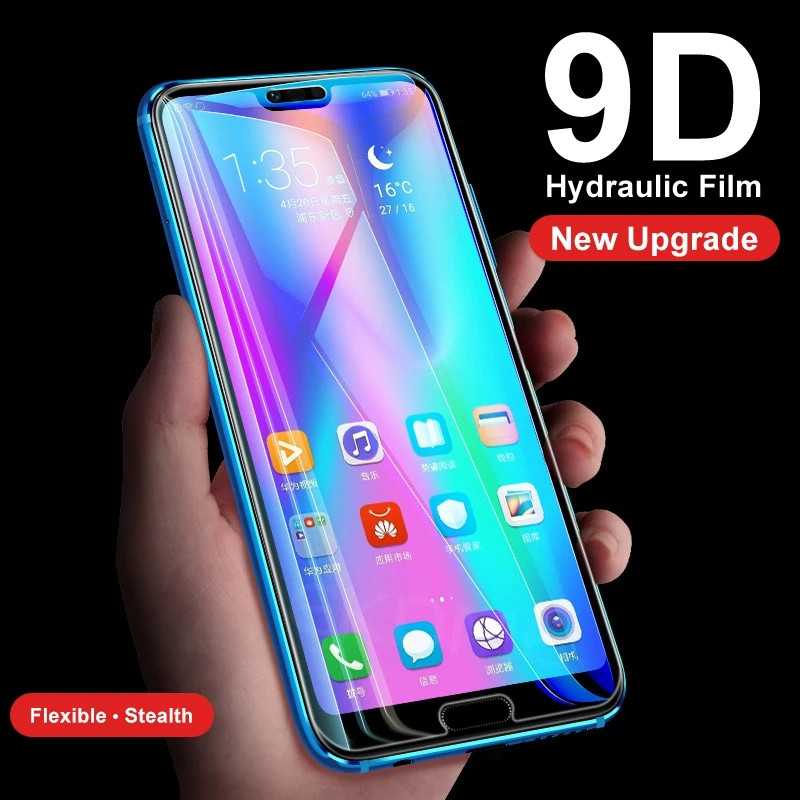 Мягкая защитная пленка для экрана Huawei Honor 10 Lite V20 8C Play 7C 7A 20 Pro 5 7 RU гидрогелевая Y6 Y7