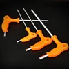 2.5/3/4/5/6mm clé bras Long étoile Torx Allen clé hexagonale clé clé hexagone T Type clés outils de réparation de vélo ► Photo 1/4