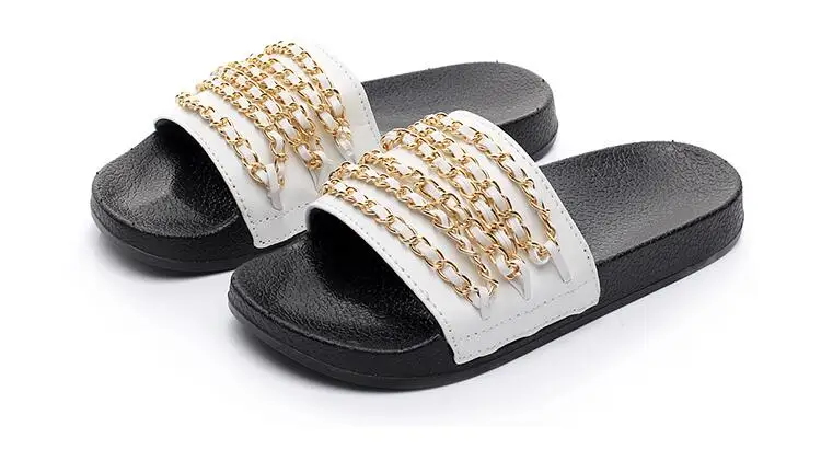 chain slippers new