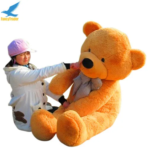 Fancytrader 63'' Pink Color Giant Plush Stuffed Teddy Bear Free Shipping 160cm 4 Colors Available FT90059 (5)