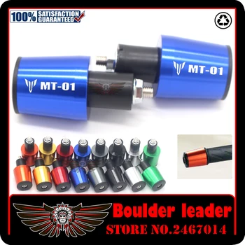

Motorcycle Accessories 7/8'' 22MM Handlebar Grips Handle Bar Cap End Plugs For Yamaha MT-03 MT 03 MT-01 YZ 125 YZ 250
