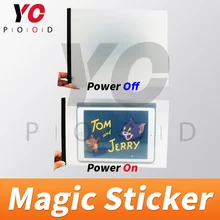 Magic sticker Prop Real life YOPOOD escape room Players power on the amazing sticker to see hidden clues Chamber takagism game new escape room prop computer jigsaw puzzle system puzzles pieces jxkj1987 real life room escape adventurer game