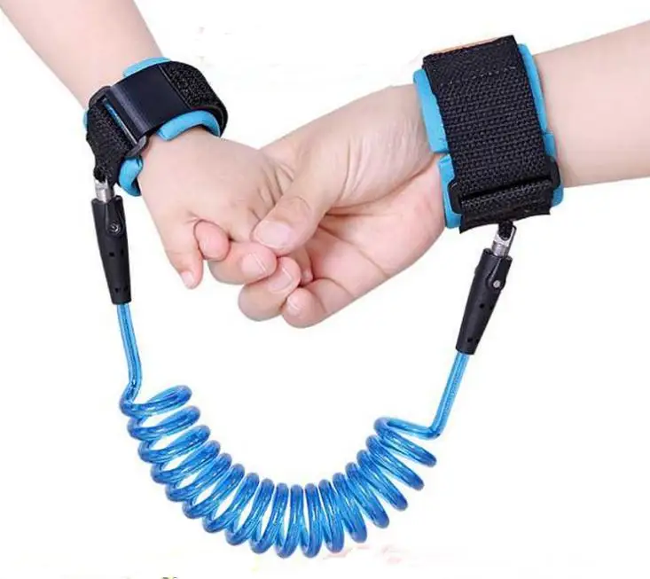 

100 Pcs/lot Toddler Baby Kids Safety Harness Child Leash Anti Lost Wrist Link Traction Rope SN561