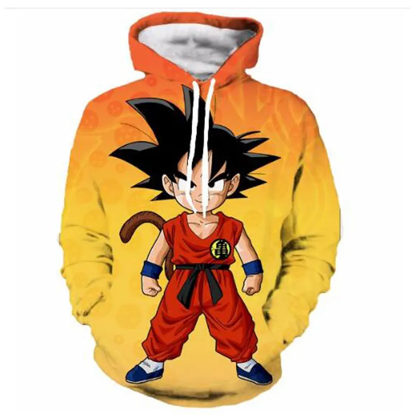 Goku wearing hoodie Clearance