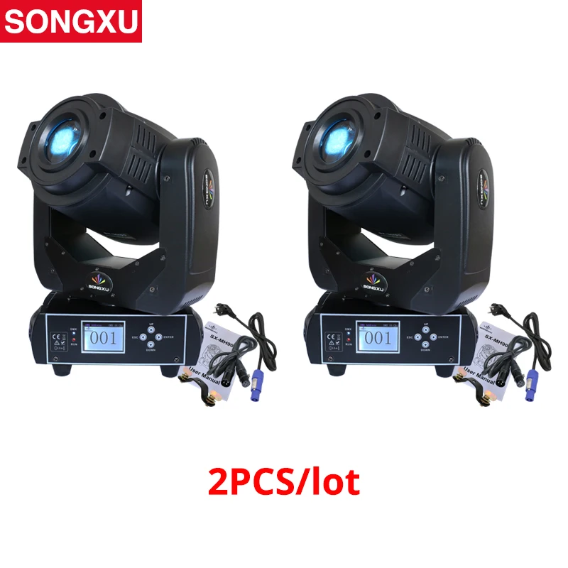 

90W Gobo LED Moving Head Light 90W LED Spot Lyres with 3 Face Prism for Stage Theater Disco Nightclub Party 2pcs/lot/SX-MH90