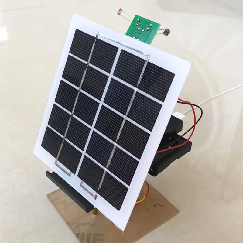 

5V Solar Energy Power Battery Panel Power Generation Automatic Tracking Controller Mobile Power Bank Charger Electronic DIY Kits