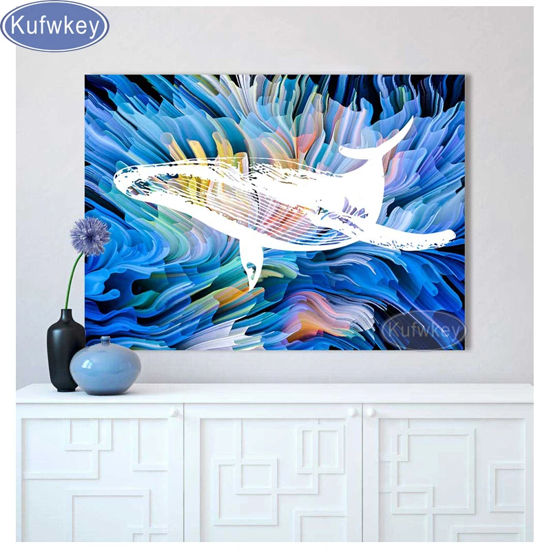 

Kufwkey,Full,Diamond Embroidery,5D,Large diy Diamond,Painting,abstract,dolphins,3d,image,Stitch Cross,Diamond Mosaic home decor