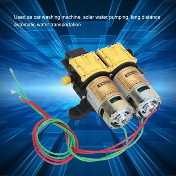 

12V Agricultural Electric Sprayer Diaphragm Pump Small Water Pump Fish Tank Pond Pool Adjustable Water Pump