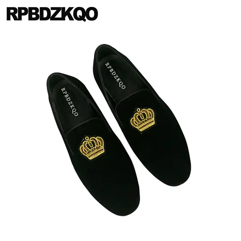 mens smoking slippers
