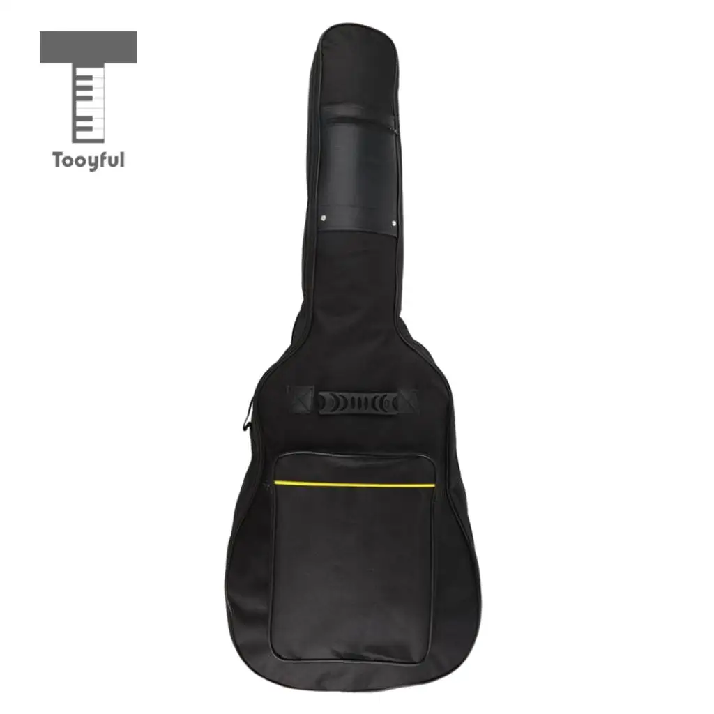 Tooyful 40'' 41'' Acoustic Guitar Gig Bag Storage Soft Case Backpack