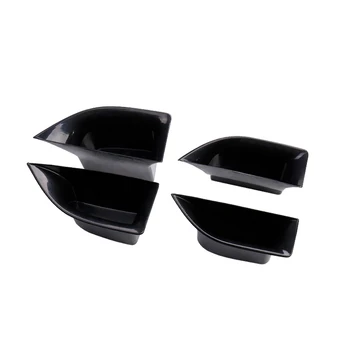 

Black Interior Front & Rear Tail car Door Storage Box 4pcs for Vauxhall Insignia / Opel Insignia Second generation 2017-2018