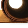 Dark Orange Natural Cow Skin Leather Crazy Horse Leather Color Genuine Leather for Diy Leather Craft for Belt Wallet Bag Shoes ► Photo 2/4