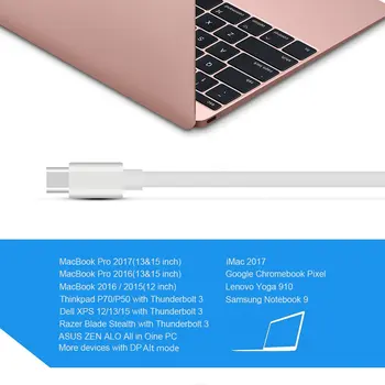 

USB Type C to USB Adapter,3.1 USB C(Thunderbolt 3) to 3 Port USB3.0 Hub with Type-c Female Extension Interface for MacBook/Chr
