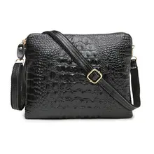 Доллар цена Для женщин кожаная сумка Сумочка Мода Аллигатор вечерние Для женщин клатч Crossbody Сумки на плечо sg68