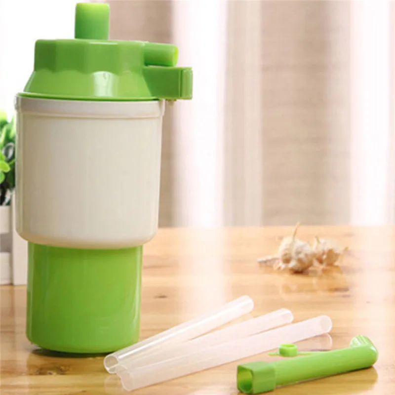 New Portable Green Bottled Drinking Water Hand Press Removable tube Innovative vacuum action Manual Pump Dispenser