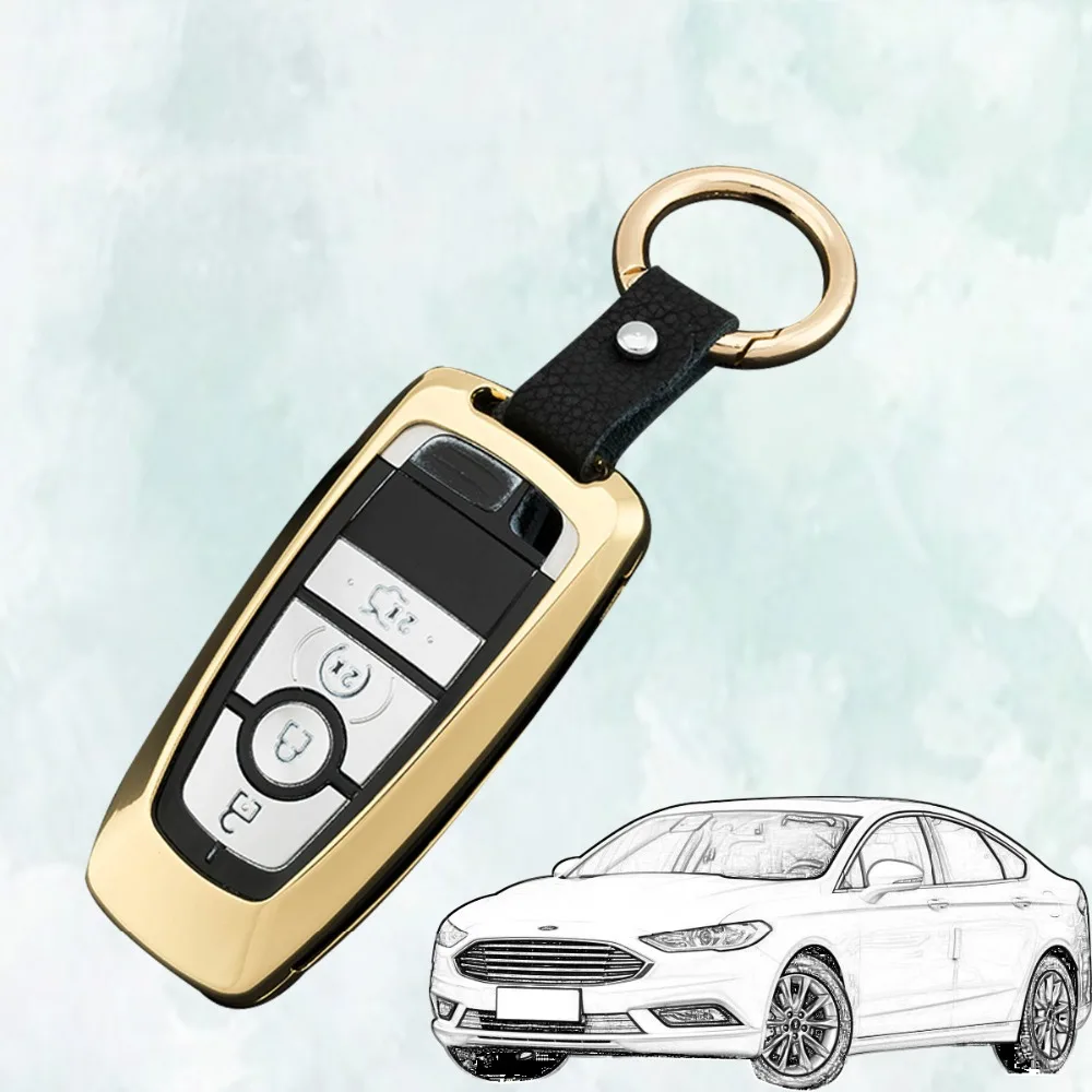 Модный чехол для дистанционного ключа от машины Авто защитный ключей Ford Escort Mondeo