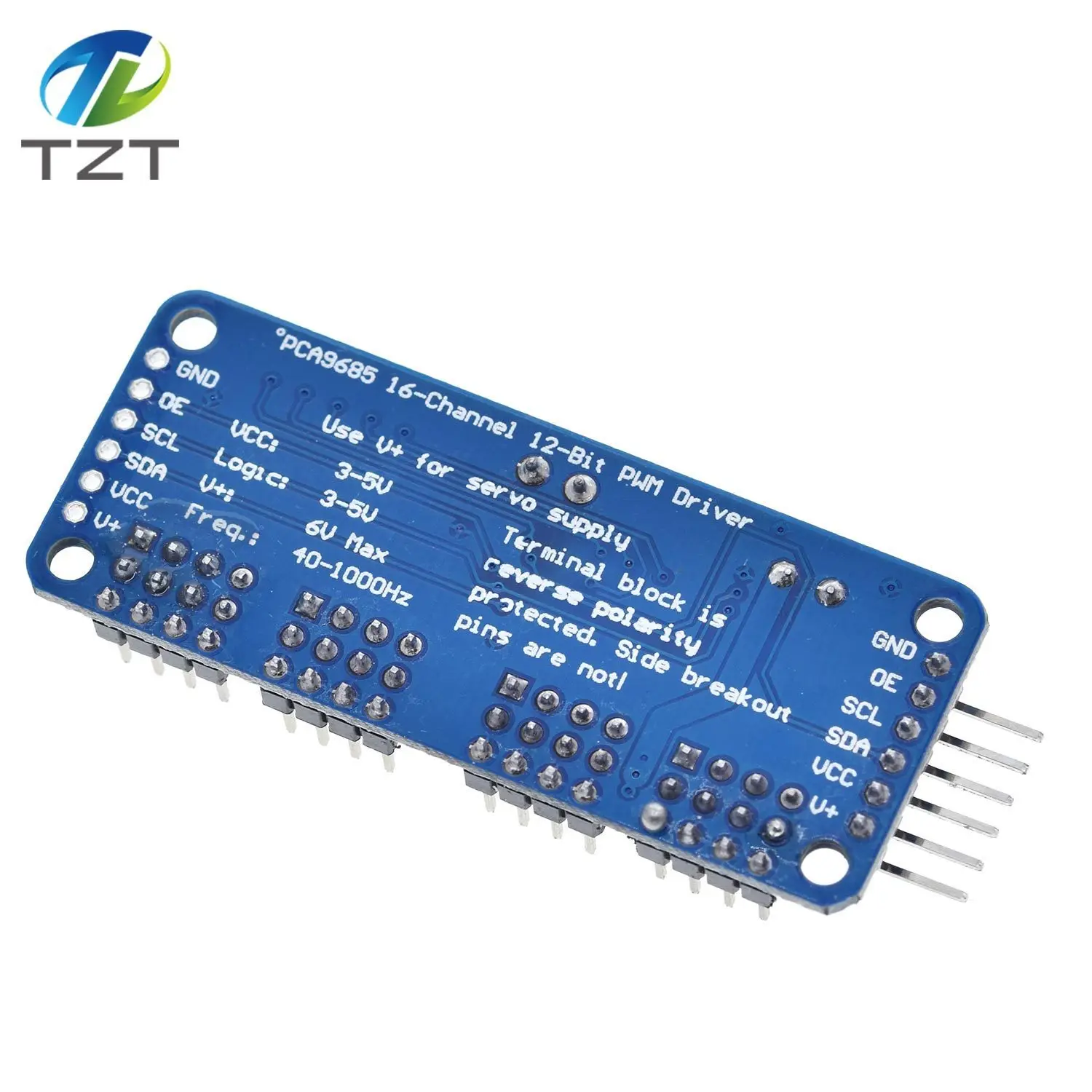 Завеса 16-канальный 12-битная ШИМ сервопривод-I2C интерфейс-PCA9685 для Arduino Raspberry Pi DIY Servo Щит модуль Servo Щит