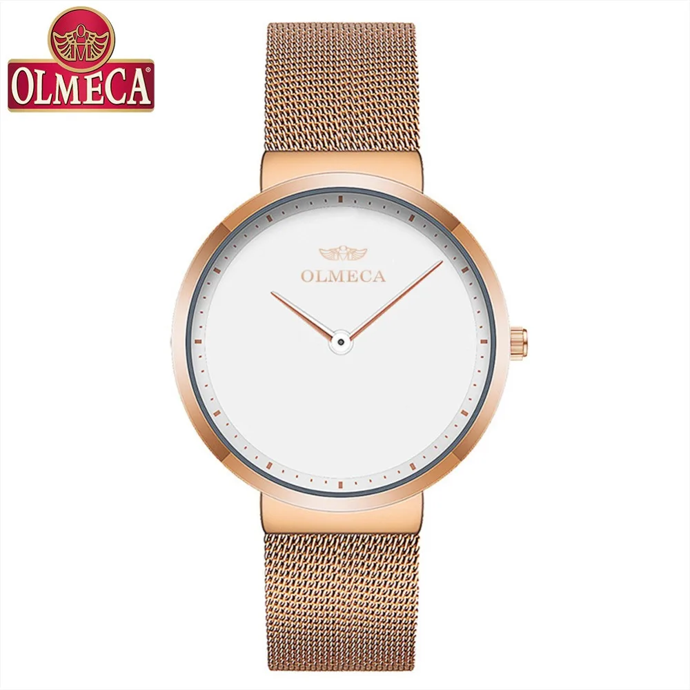 

Simple Style Watch Women Luxury Brand Fashion Casual Ladies Minimalist Wristwatches Steel Mesh Waterproof Clock relogio feminino