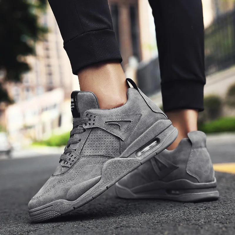 

Sneakers Men 2018 Skateboarding Shoes Man Brand leisure Fashion suede leather sneakers grmy outdoor men shoes zapatos de hombre