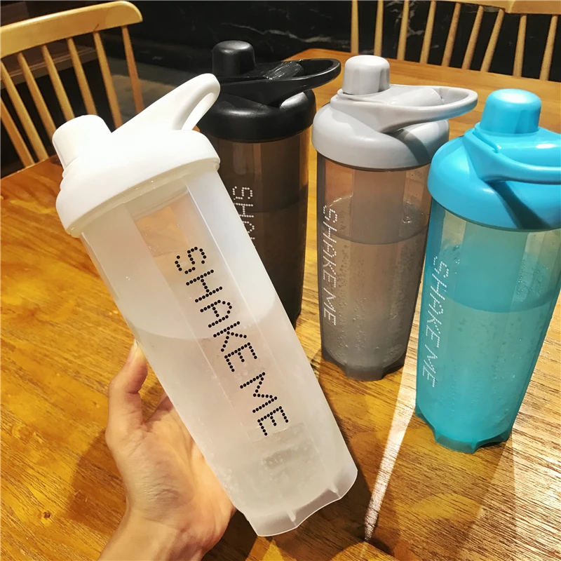 

Sports Shaker for Protein Mixer Whey Water Bottle Powder Nutrition Vortex Dust Cup Stirrer Fitness Cup Portable Plastic Stir