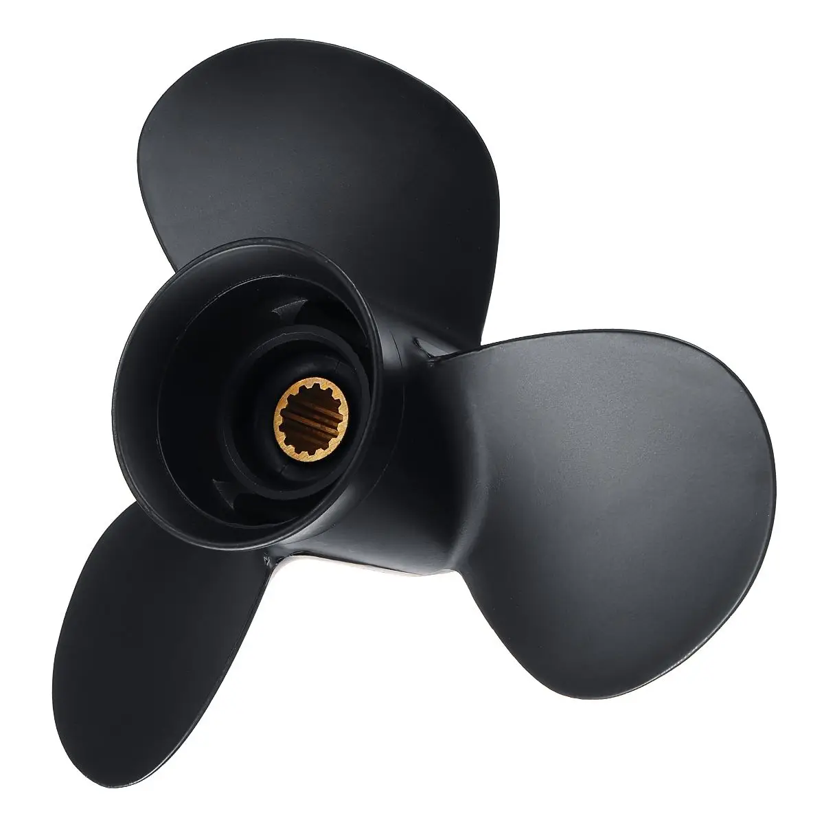 Boat Parts Propellers 10 3/8 x 14 Aluminum Outboard Marine Propeller