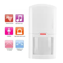 Беспроводная система охранной сигнализации 1 звуковая сирена 1 инфракрасный датчик детектор(JD11+ HW-03D