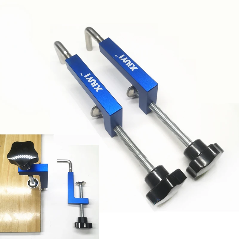 Woodworking Clamp G Clip Dedicated Fixture Adjustable Frame Wood Working Fast Fixed Clip Clamp Fixture for Woodworking Benches