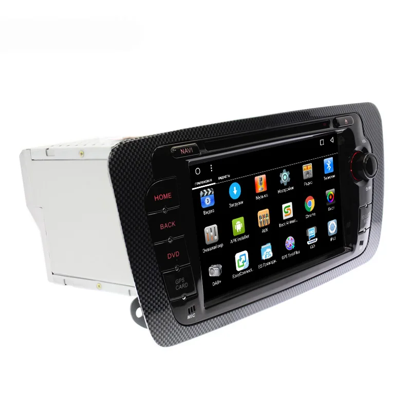 Best SMARTECH 2 Din Android 8.1 Seat ibiza Car Radio DVD Player GPS Navigation for ibiza with CAN-BUS Decoder Support OBD TPMS DVRs 4