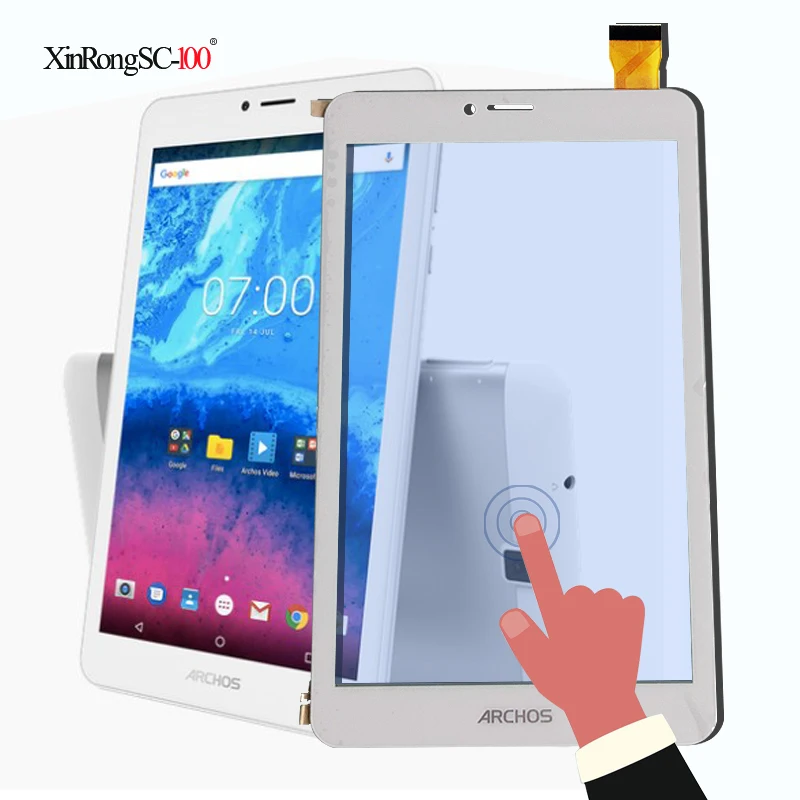 Test ok для 7-дюймового Archos/HXD-07123 zs Белый планшетный ПК дигитайзер емкостный