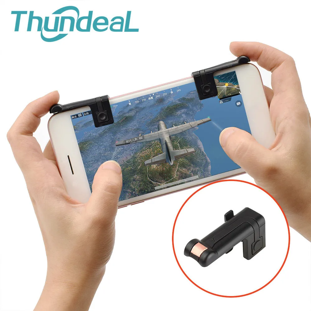 Mobile Phone Shooting Game Joystick PUBG L1 R1 Fire Aim