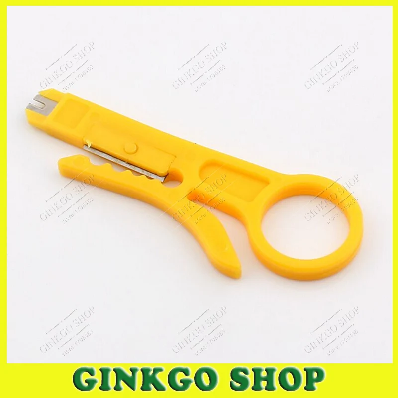Fácil tipo Alicate Cortador de Cabo Strippers Cat5 Soco Baixo Rede Utp Cabo Cortador Stripper 100 Pcs 5x Rj45