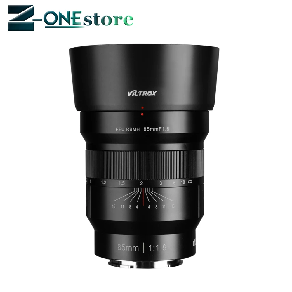 Полнокадровая ручная линза VILTROX 85 мм f1.8 с фиксированным фокусом система