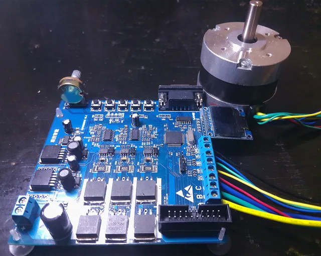 STM32 New DC Brushless Motor Development Board Supports a Sense of ...