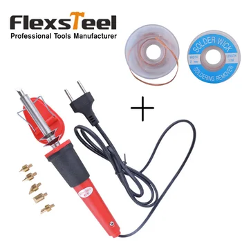 

40W 110V-120V/220V-240V Soldering Iron Woodburning Pen Set Wood Burning Tool Set With 1.5MX2MM Solder Wick Soldering Remover